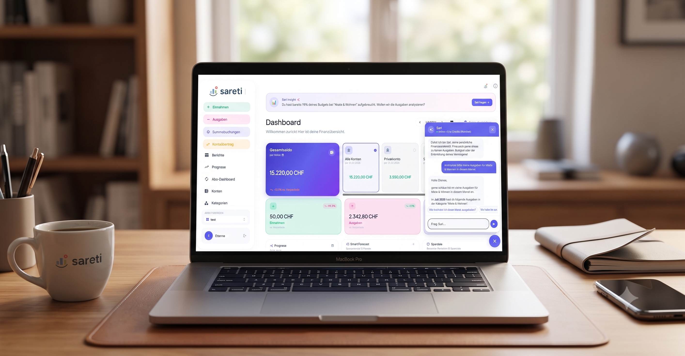 Sari AI Finanzcoach